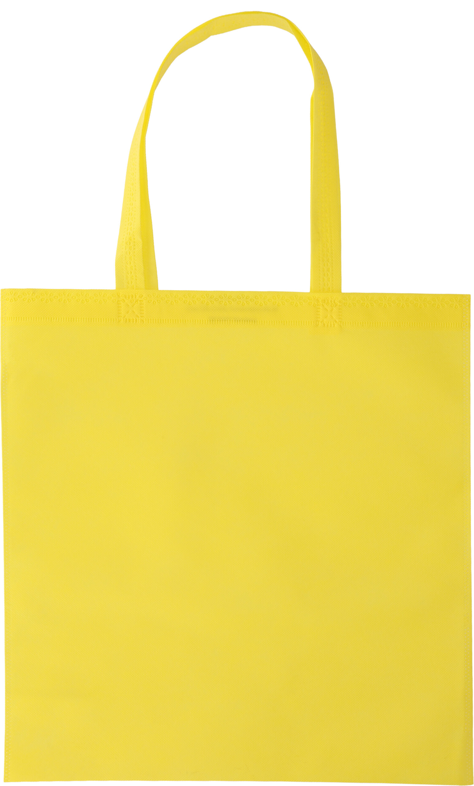 Torba non woven 70 g/m2 NIVALA - z logo z własnym nadrukiem, kolor żółty