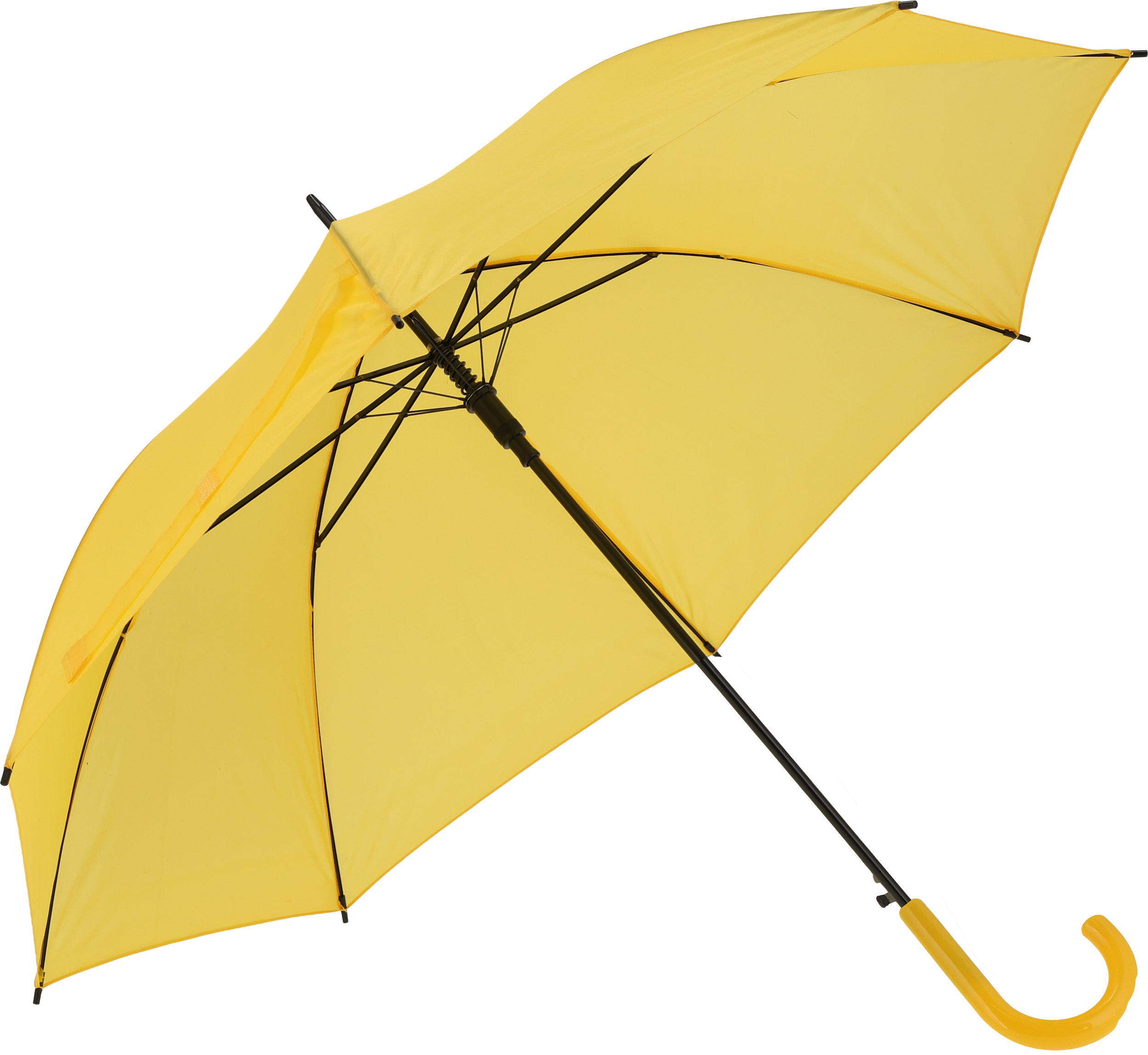 żółty Parasol automatyczny Ø108 cm LIMOGES – z logo