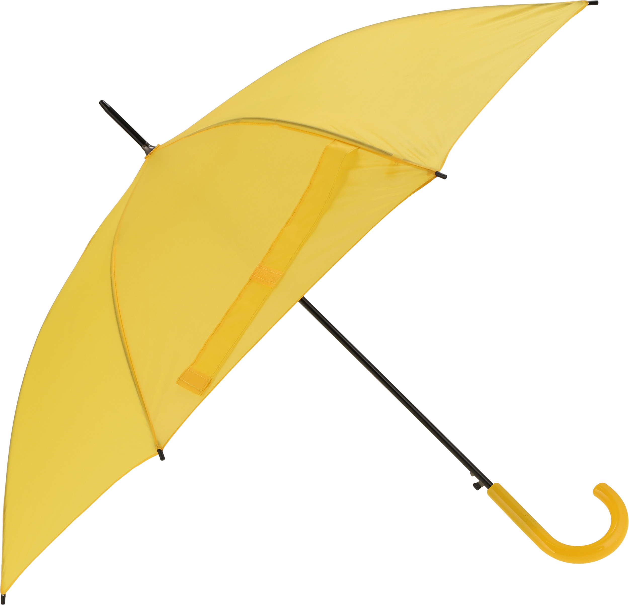 Parasol automatyczny Ø108 cm LIMOGES - z logo z własnym nadrukiem, kolor żółty