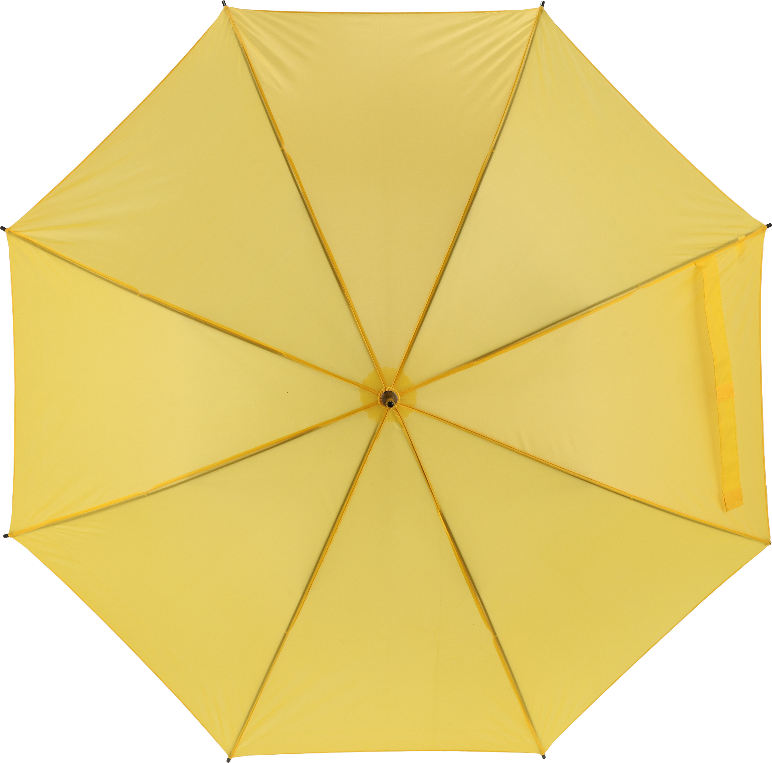 Parasol automatyczny Ø108 cm LIMOGES - z logo z własnym nadrukiem, kolor żółty