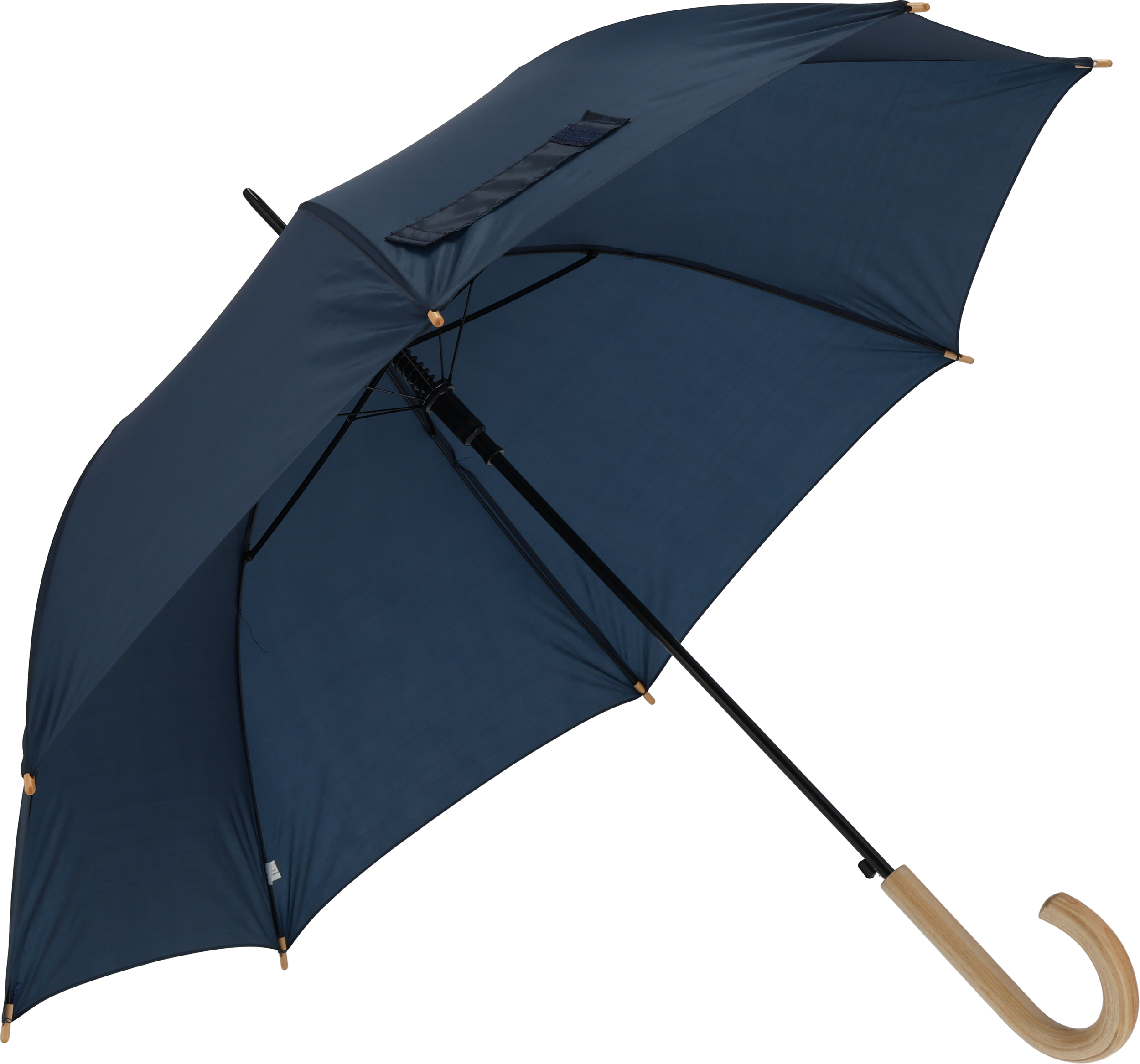 Parasol automatyczny Ø106 cm STOCKPORT - z logo z własnym nadrukiem, kolor granatowy