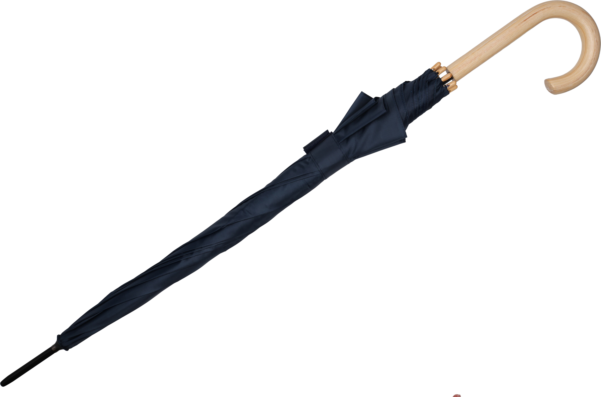 Parasol automatyczny Ø106 cm STOCKPORT - z logo z własnym nadrukiem, kolor granatowy
