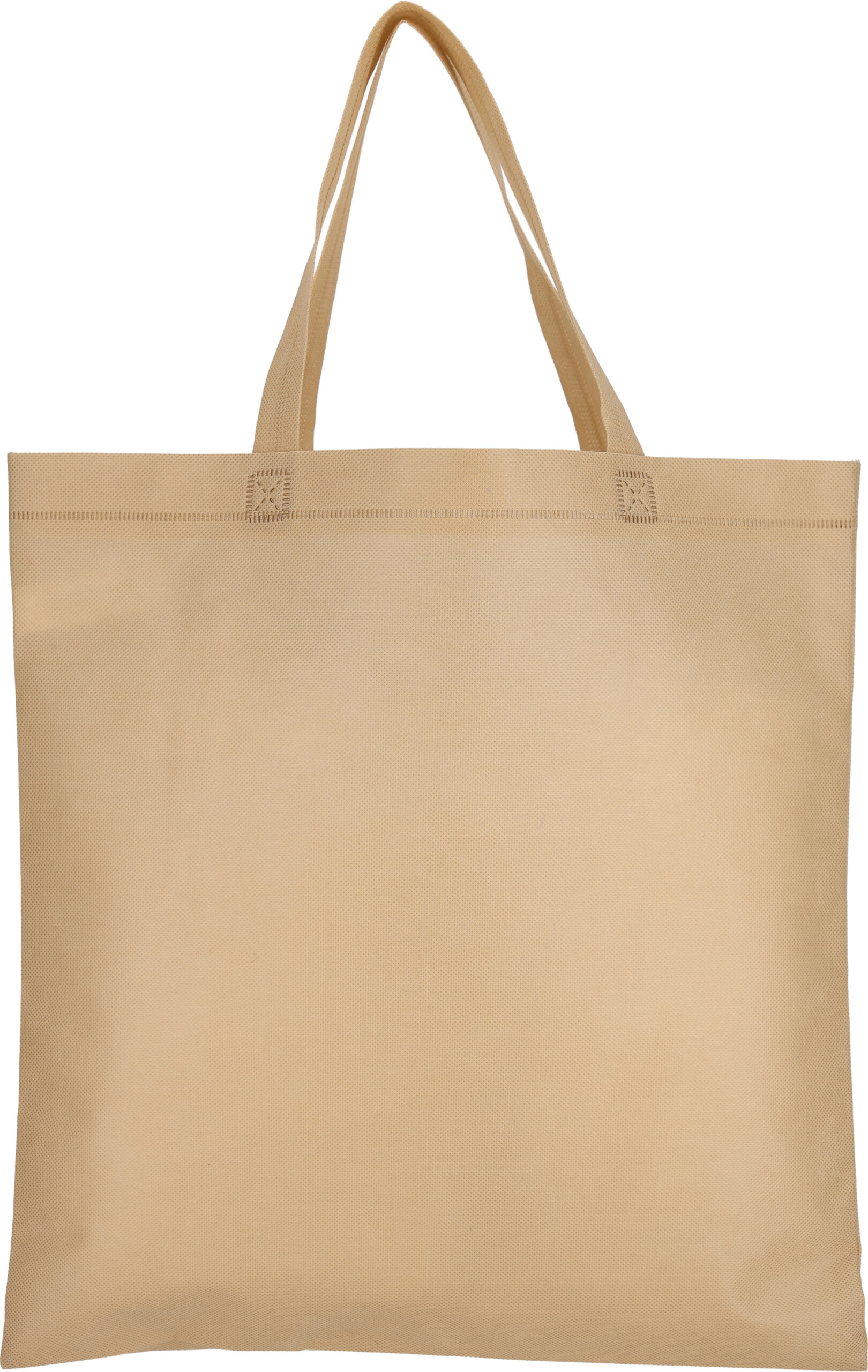 Torba non woven 80 g/m2 SAN BERNARDINO - z logo z własnym nadrukiem, kolor beżowy