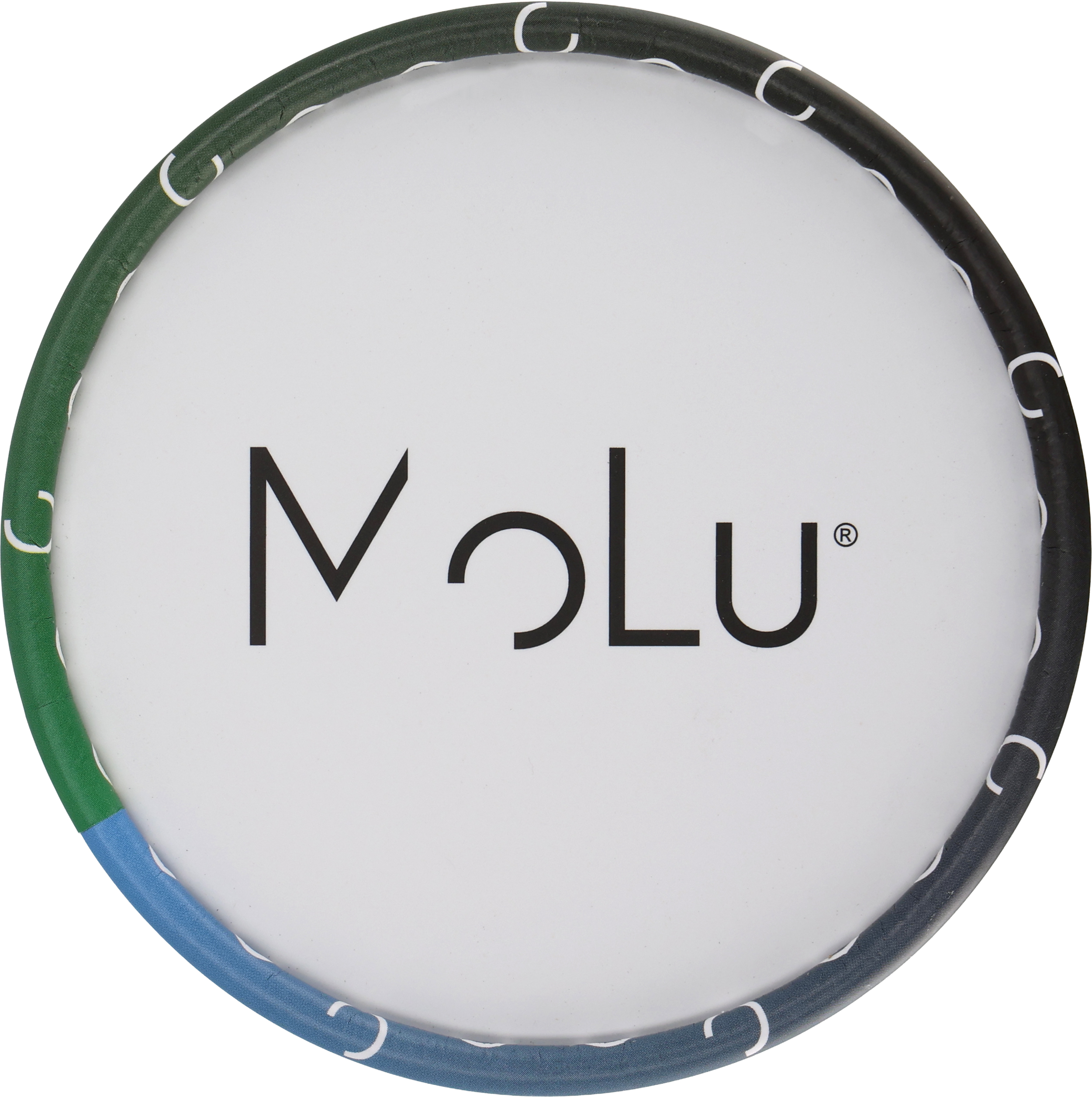 Kubek termiczny stalowy z recyklingu LA LOUVIERE MoLu 540 ml - z logo z własnym nadrukiem, kolor granatowy