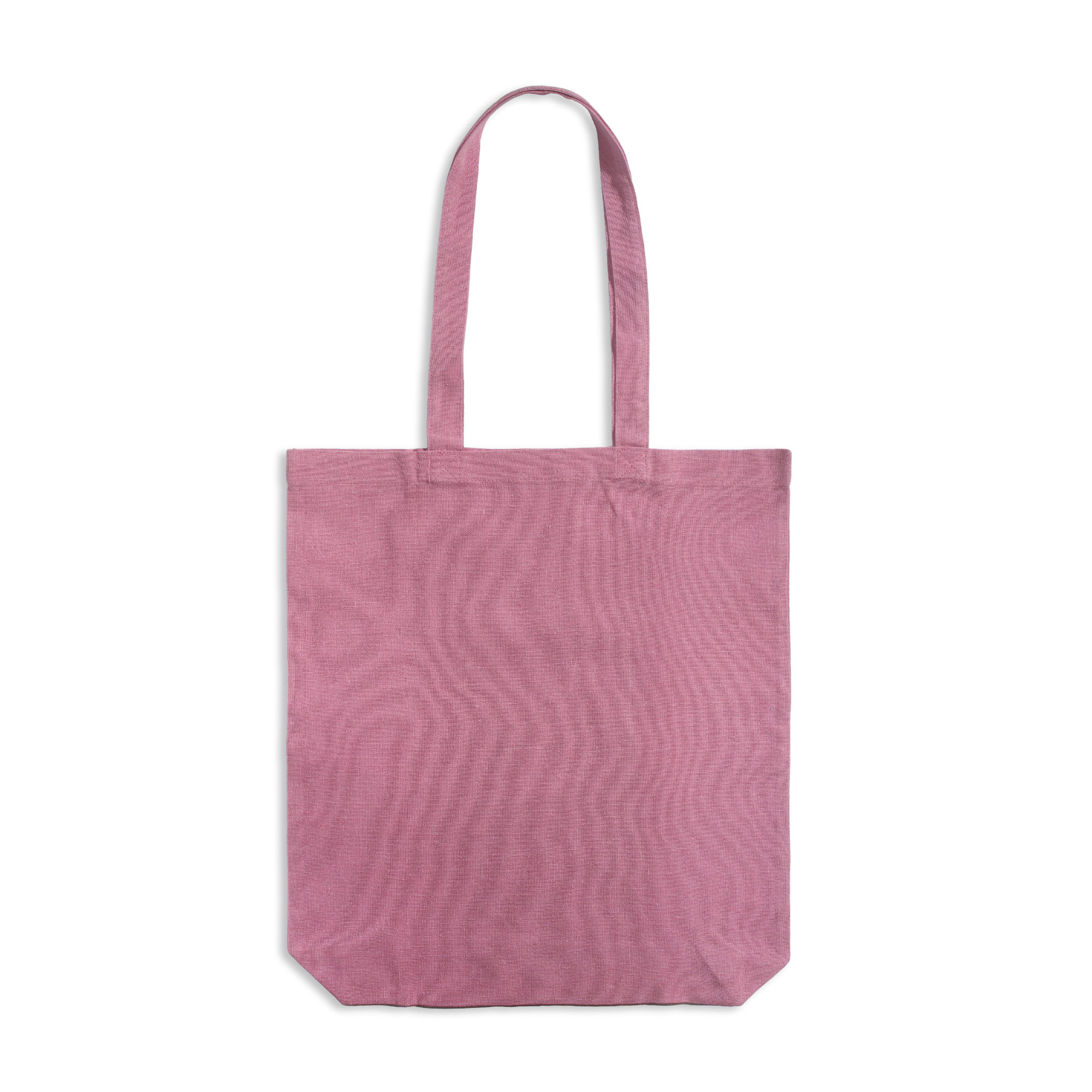 Torba z długimi uchwytami z recyklingowanej bawełny - 140 g/m² / ReTote z własnym nadrukiem, kolor Light Pink