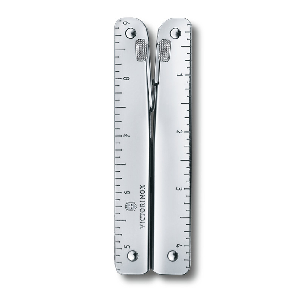 SwissTool Plus - 41 narzędzi Victorinox - z logo z własnym nadrukiem, kolor szary