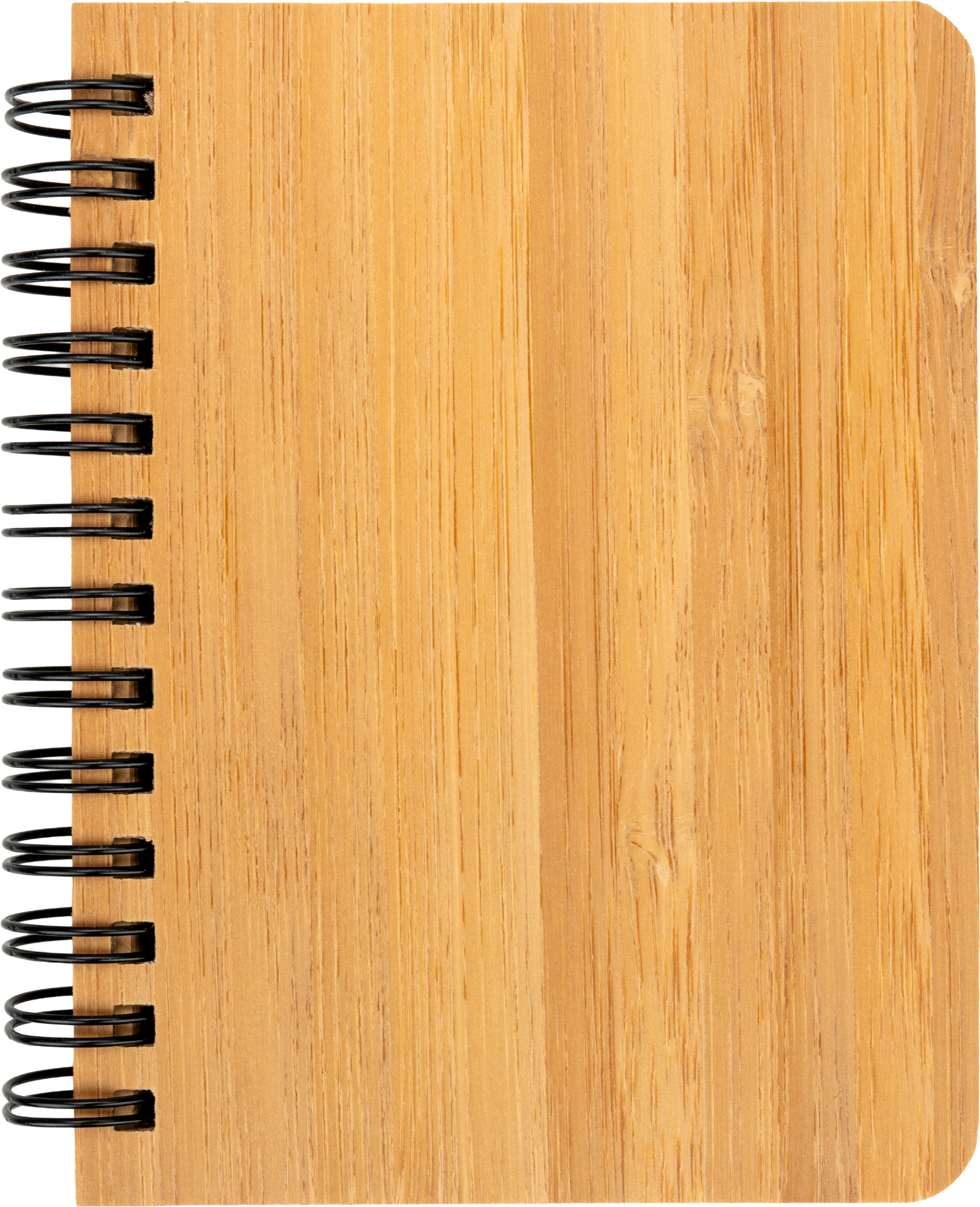 Notes A6 w linie z papieru z recyklingu PHOENIX - z logo z własnym nadrukiem, kolor beżowy