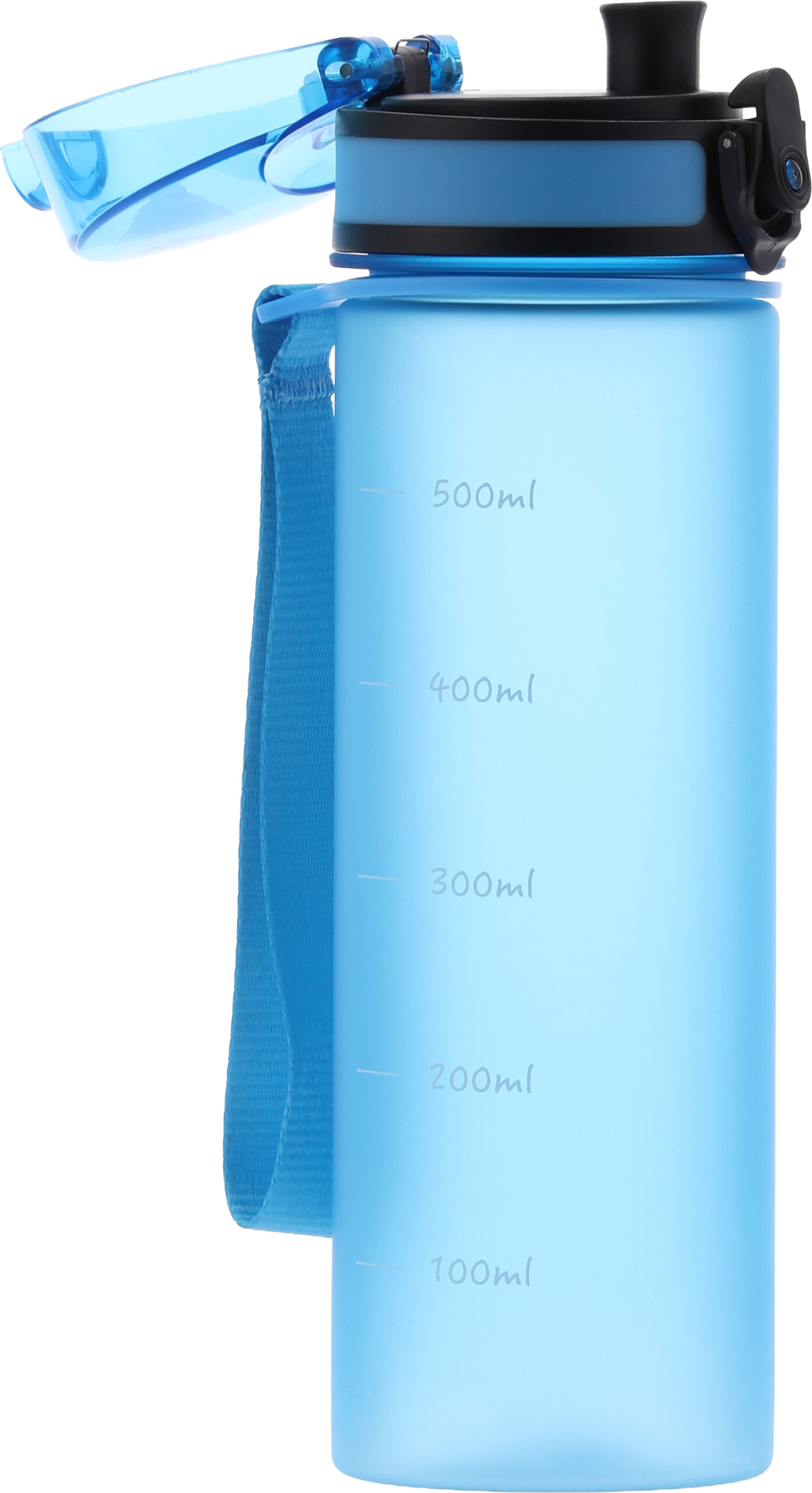 Butelka z tritanu BEAUMONT 570 ml - z logo z własnym nadrukiem, kolor jasnoniebieski