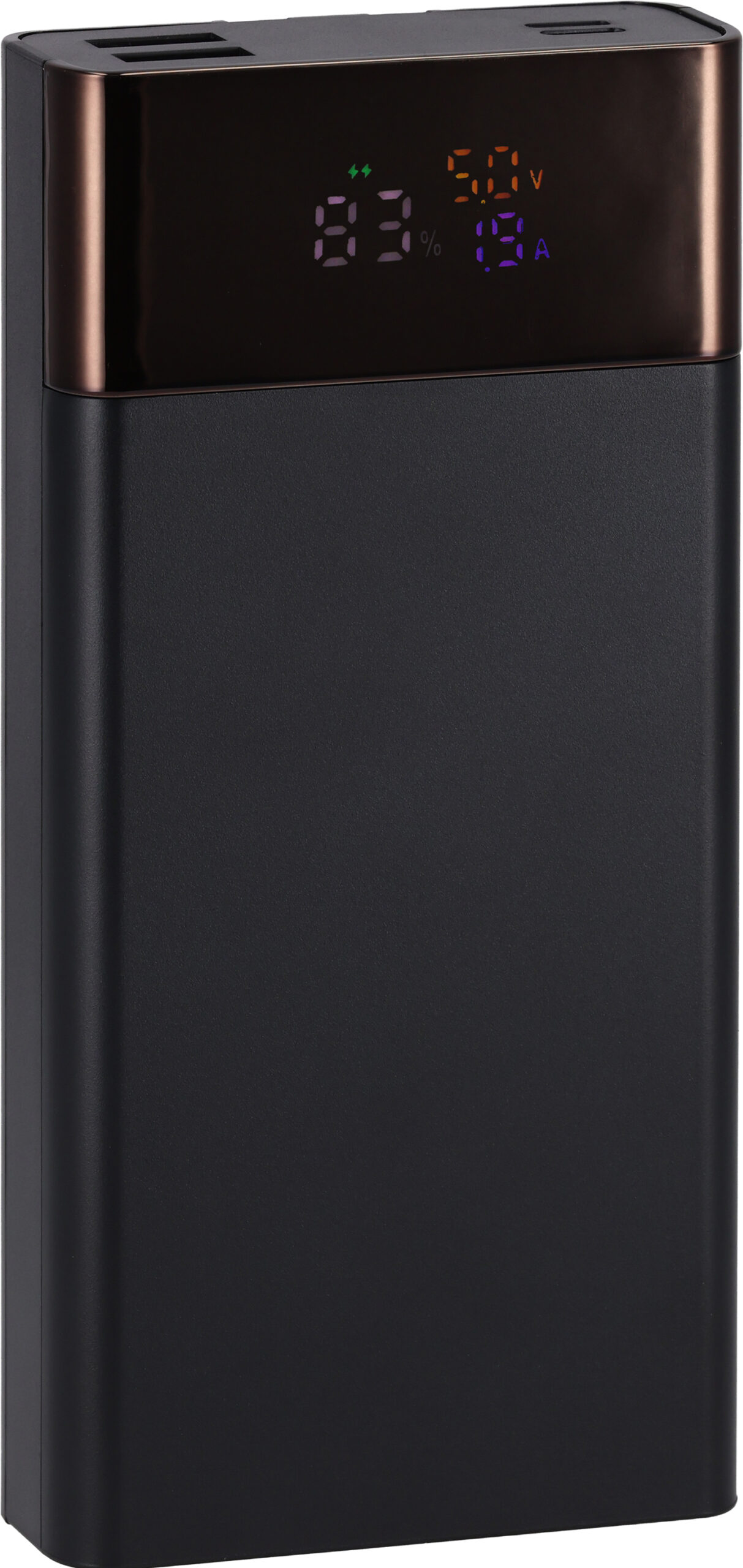 Power bank 20000 mAh MARBELLA MoLu - z logo z własnym nadrukiem, kolor czarny