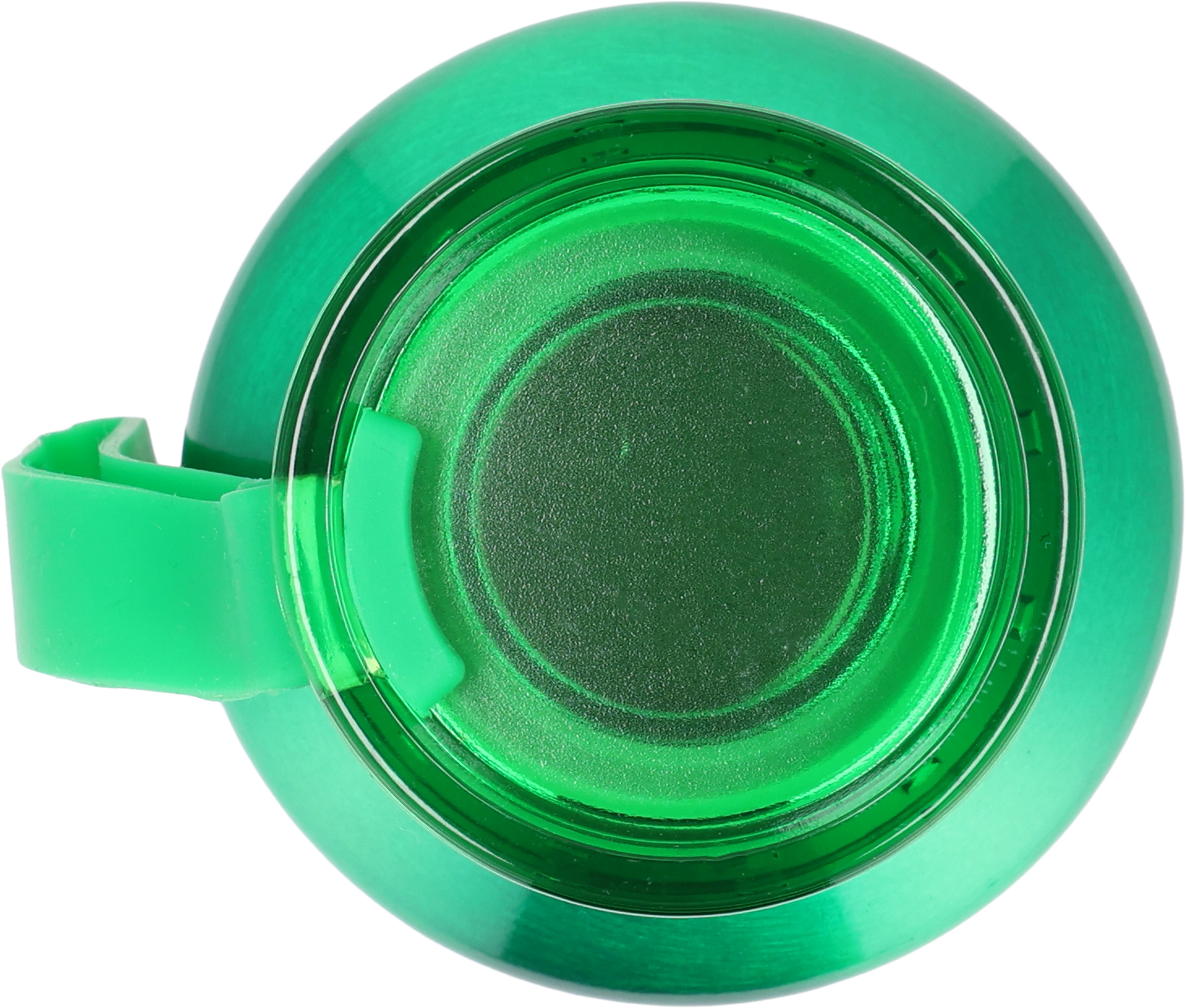 Butelka z aluminium z recyklingu CORK 600 ml - z logo z własnym nadrukiem, kolor zielony
