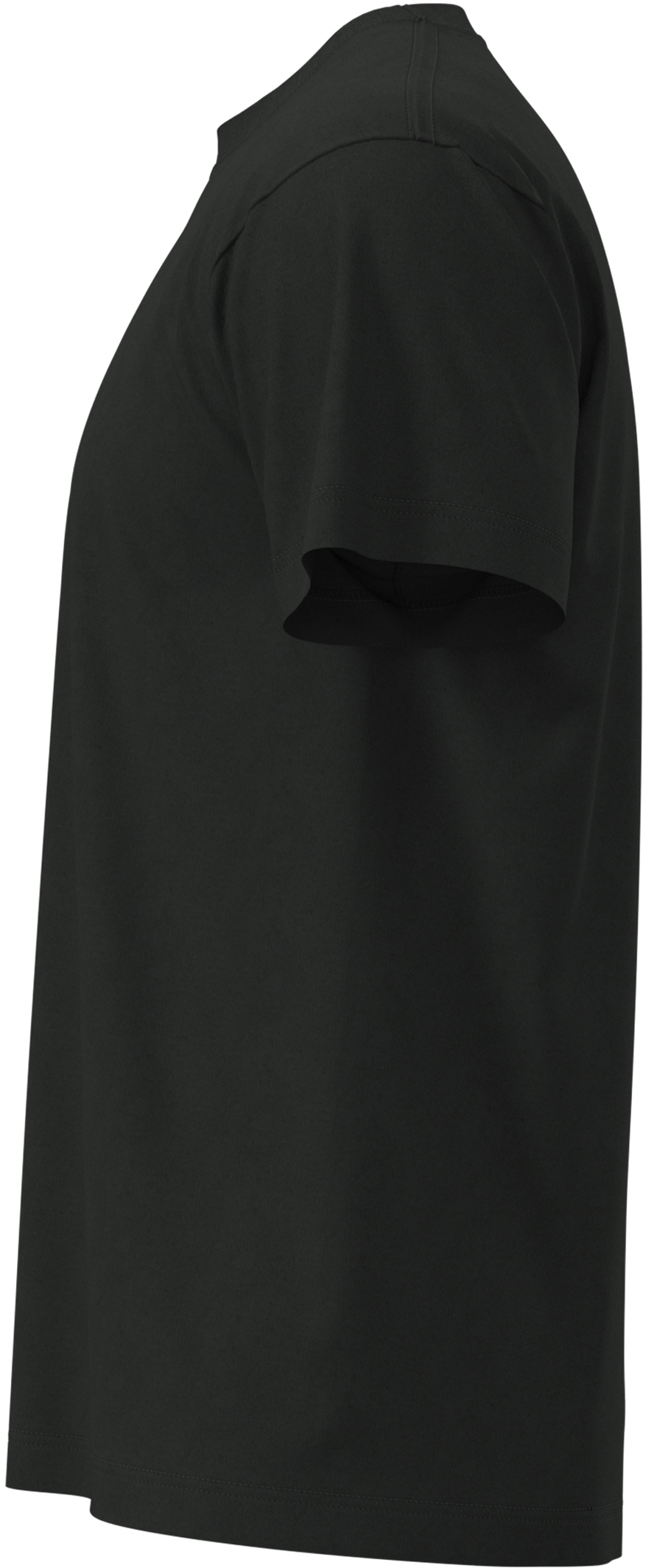 T-shirt unisex 155 g/m2, Classic-T Black Opal, rozmiar S - z logo z własnym nadrukiem, kolor czarny